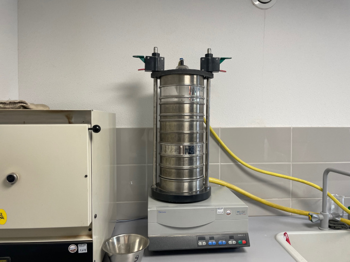 Korrelverdeling [volgens NEN-EN 933-1]